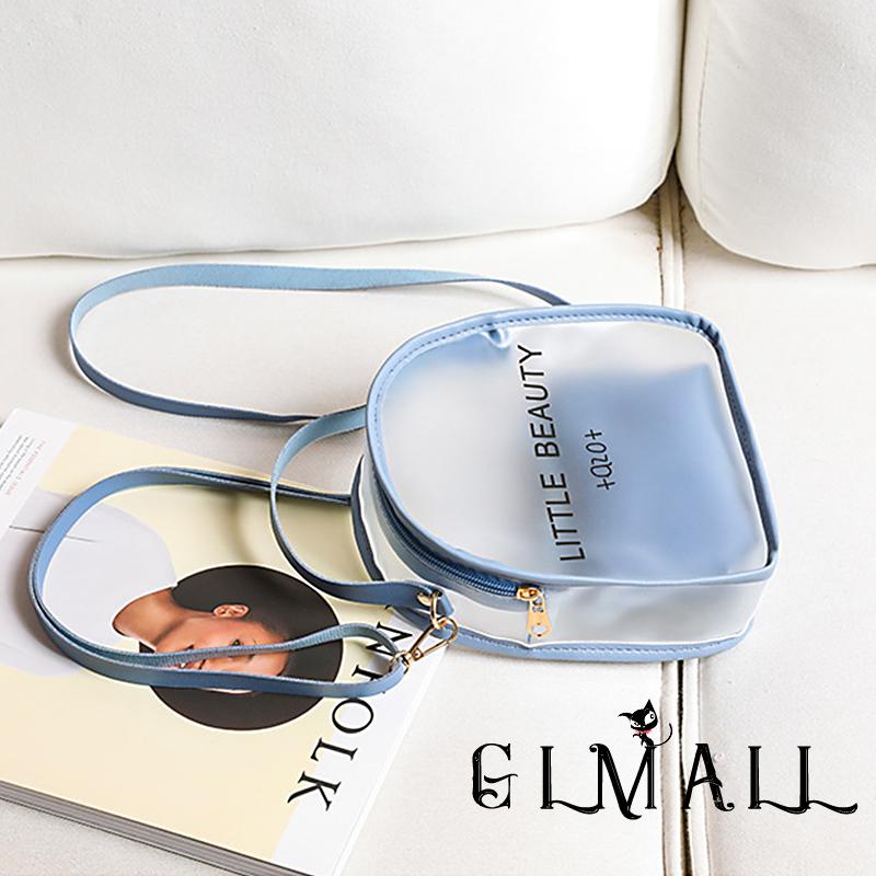 Ba Lô Trong Suốt In Chữ Thời Trang Dành Cho Nữ