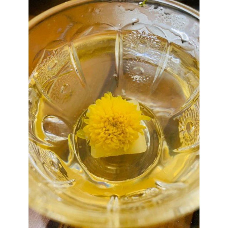 500gr trà hoa thảo mộc đường phèn mật ong mix 4 vị: cúc vàng, bạch cúc kỷ tử,hoa hồng và trà xanh hoa nhài