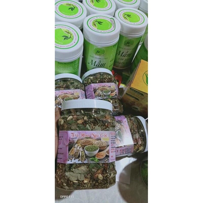 Trà hoa ngũ cốc giảm cân, đẹp da, giữ dáng