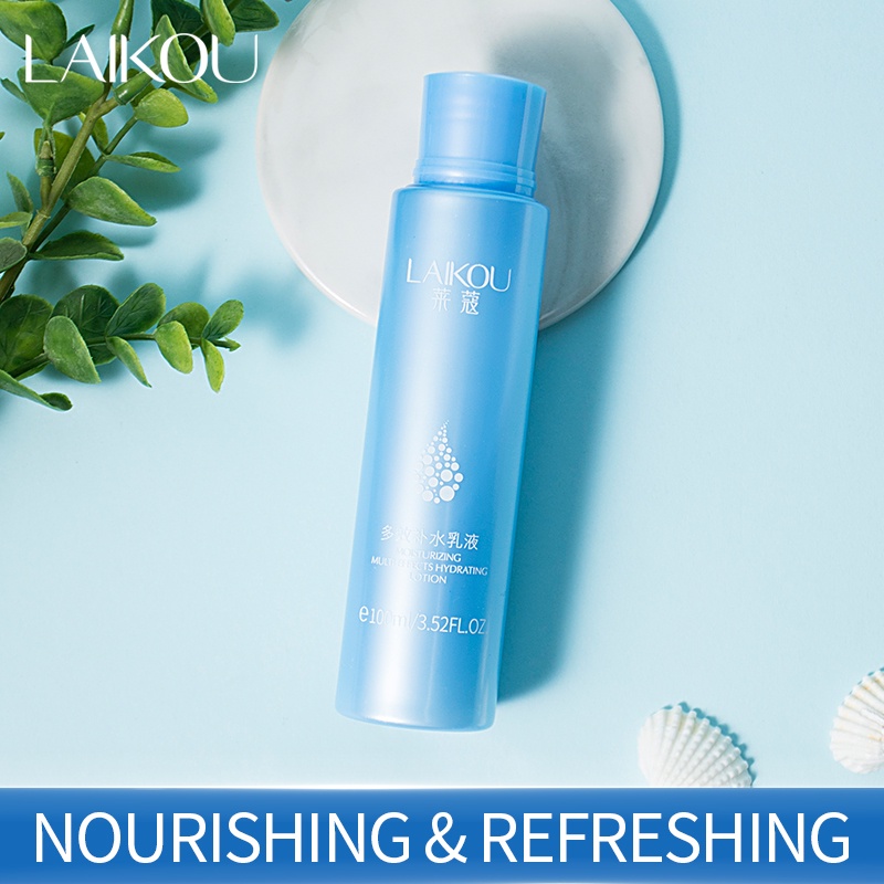 Lotion dưỡng da mặt xóa nếp nhăn dưỡng ẩm làm trắng da LAIKOU 100ml