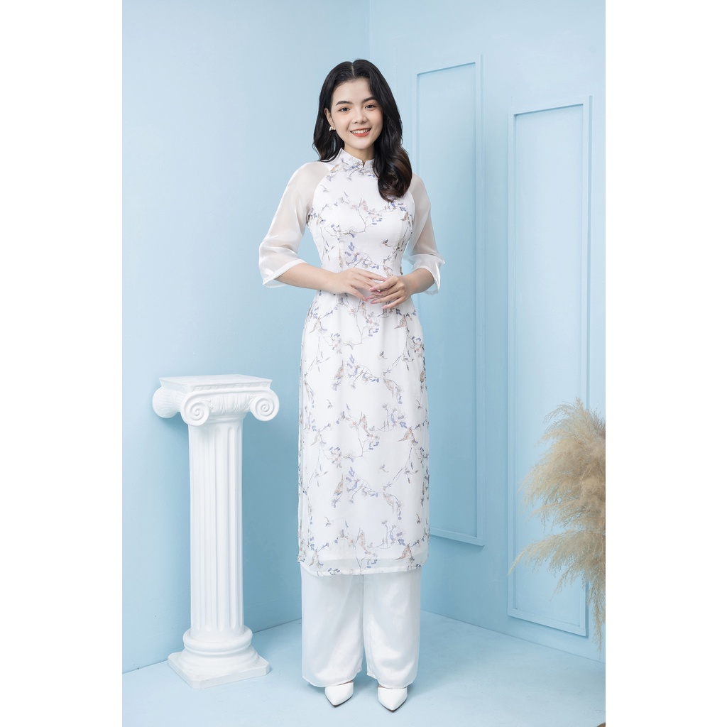 Áo Dài Cách Tân Nữ Lụa Tơ
