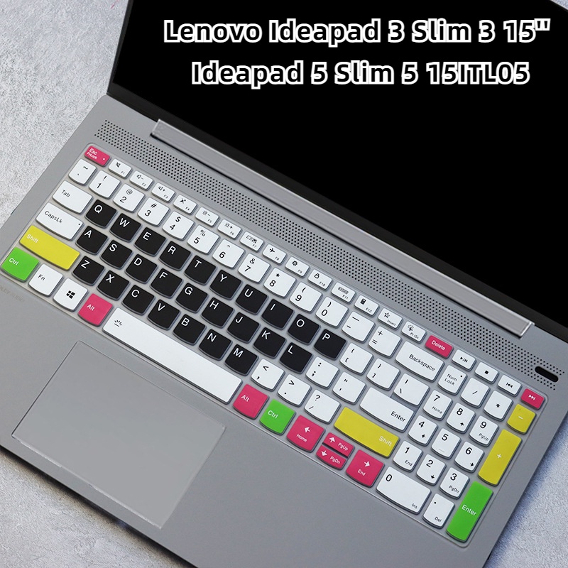 Miếng Dán Bàn Phím Silicone Cho Lenovo ideapad 3 Slim 3 15'' ideapad 5 Slim 5 15ITL05 15sALC 2021 ideapad 3 15ALC6 Laptop Air15 15.6"