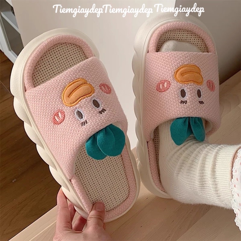 Dép bông đi trong nhà hình vịt dễ thương