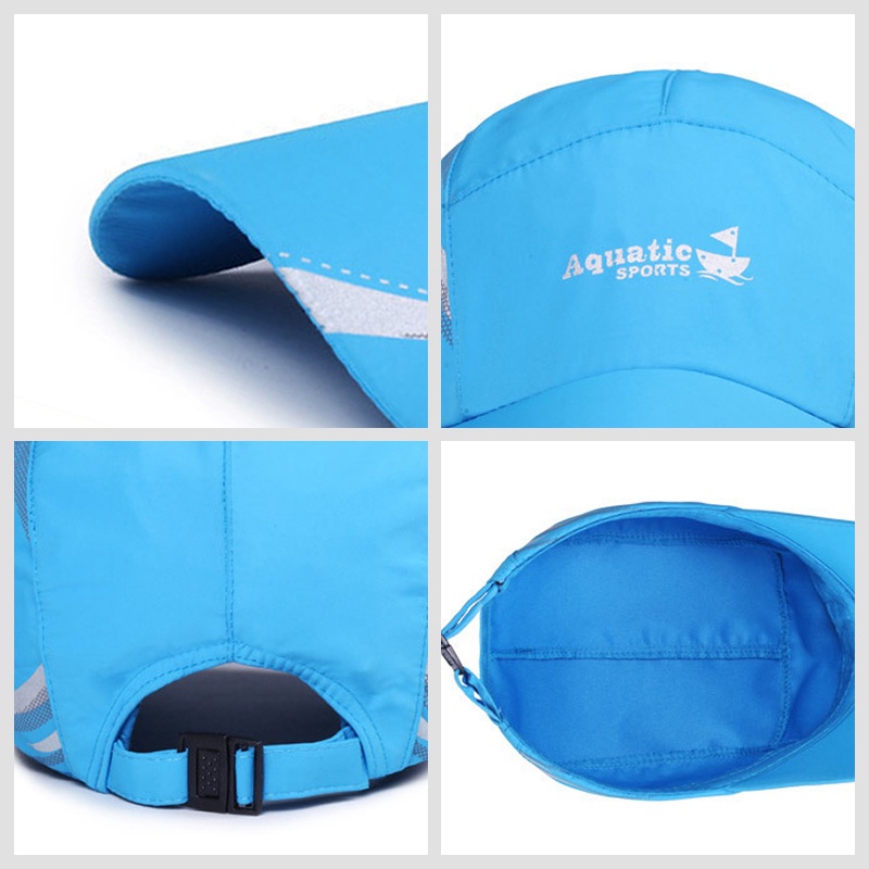 Mũ Lưỡi Trai Chống Nắng Siêu Mỏng Thoáng Khí Chống Thấm Nước Nhanh Khô Thời Trang Mùa Hè Cho Nam Và Nữ