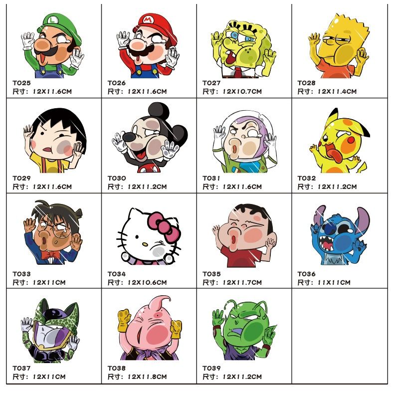 Miếng Dán Trang Trí Kính Xe Hơi/Mô Tô Hình Siêu Anh Hùng Marvel Cá Tính