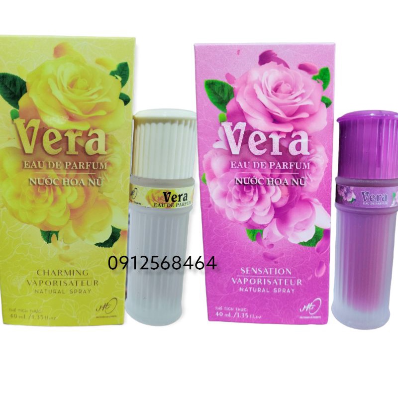 Nước Hoa Vera Màu Tím Màu Vàng Màu Xanh