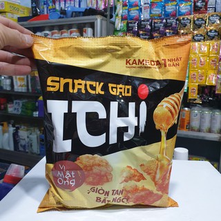Bánh gạo Nhật mật ong Ichi snack gạo gói 150g