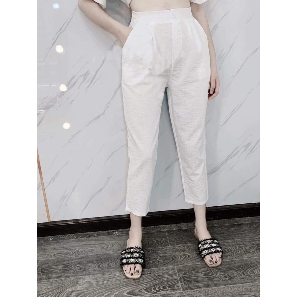 Bigsize  {BIGSIZE} Quần BAGGY ĐŨI khuy nữ cao cấp