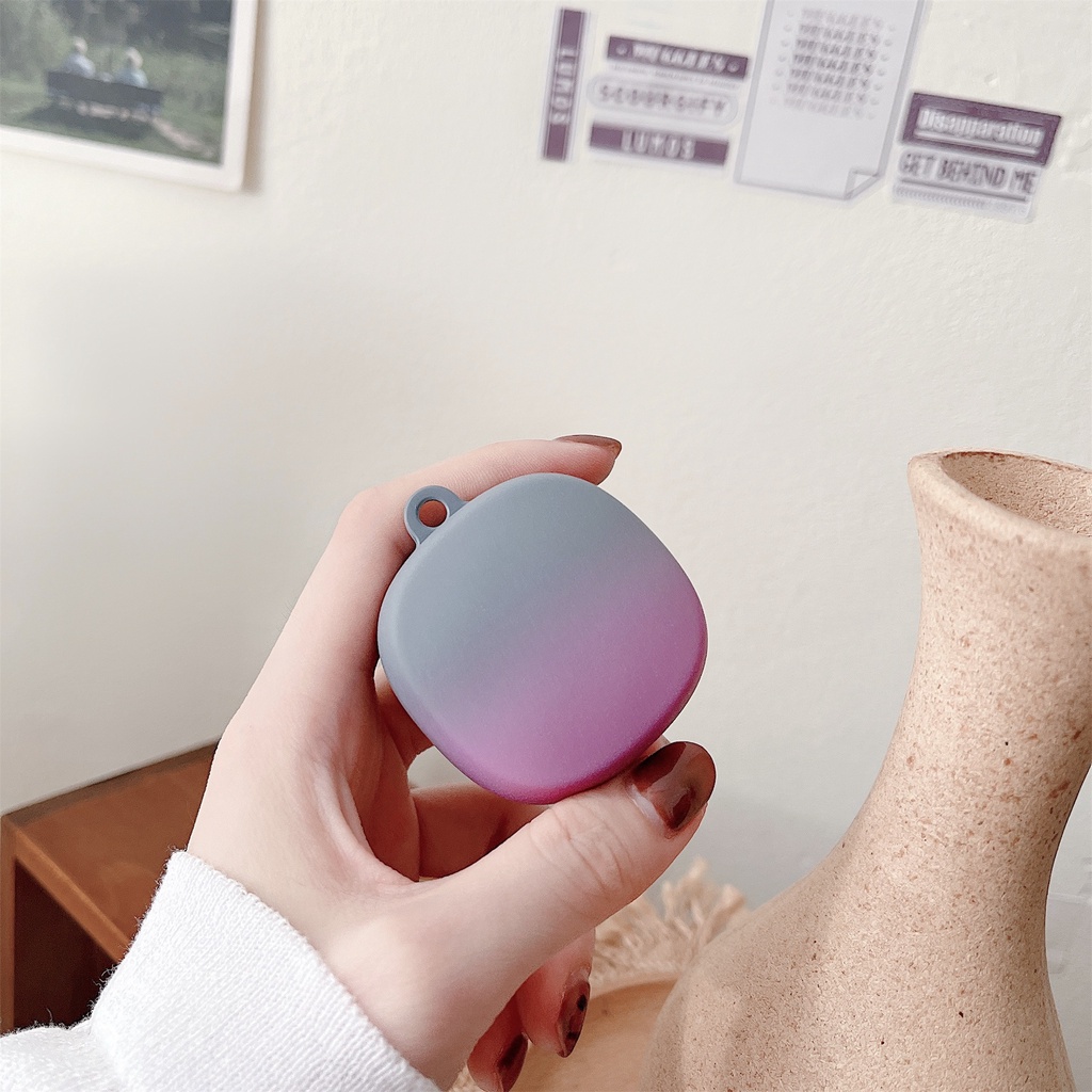 Vỏ Bảo Vệ Hộp Sạc Tai Nghe Bluetooth Không Dây Baseus Bowie WM02 Màu Gradient Thời Trang Chống Sốc