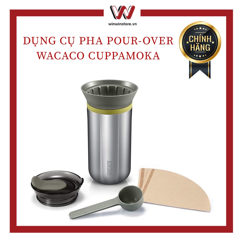 Máy pha cà phê Wacaco Cuppamoka ( Pour over ) Hàng Chính Hãng