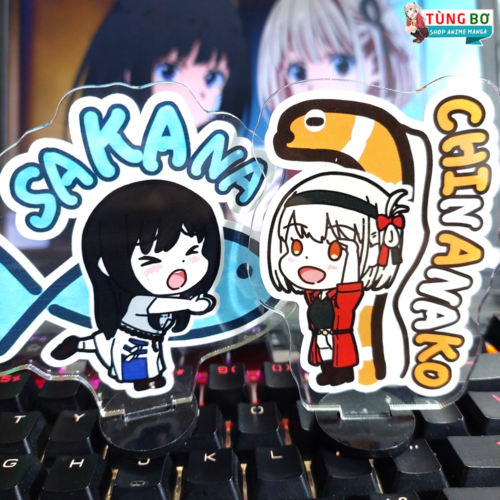 Standee Tượng Mica Anime Lycoris Recoil