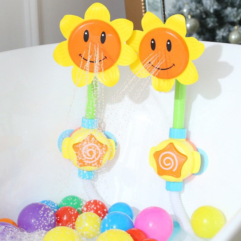 Bông hoa phun nước - Đồ chơi nhà tắm cho bé - Bông hoa đồ chơi phun nước - Đồ chơi cho bé - Phụ kiện trang trí phòng tắm