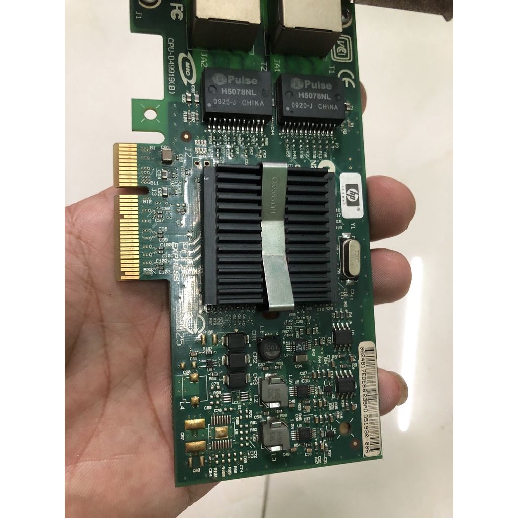 Card mạng intel,HP cho máy server bootrom,chip intelpro 1000
