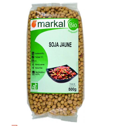 Đậu Nành Hữu Cơ Markal Organic SoyBeans 500g