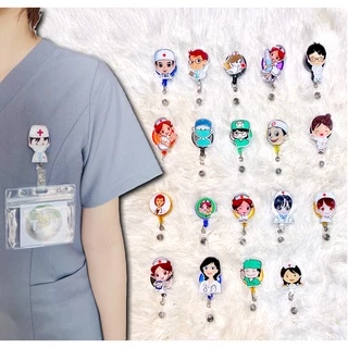 YoYo Sticker Gắn Bảng Tên Cho Nhân Viên Y Tế (Bác Sĩ, Điều Dưỡng, Dược Sĩ, Xét Nghiệm...)
