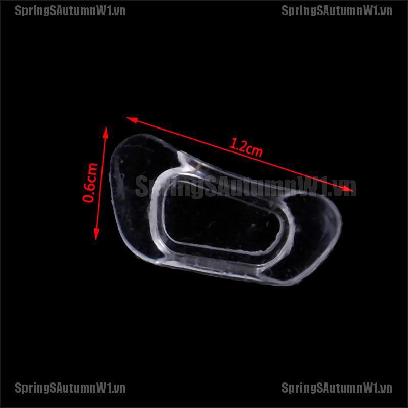 (Hàng Mới Về) Set 10 Đệm Mũi Silicone Mềm Mại Dùng Để Lót Mắt Kính Mát Xa | BigBuy360 - bigbuy360.vn