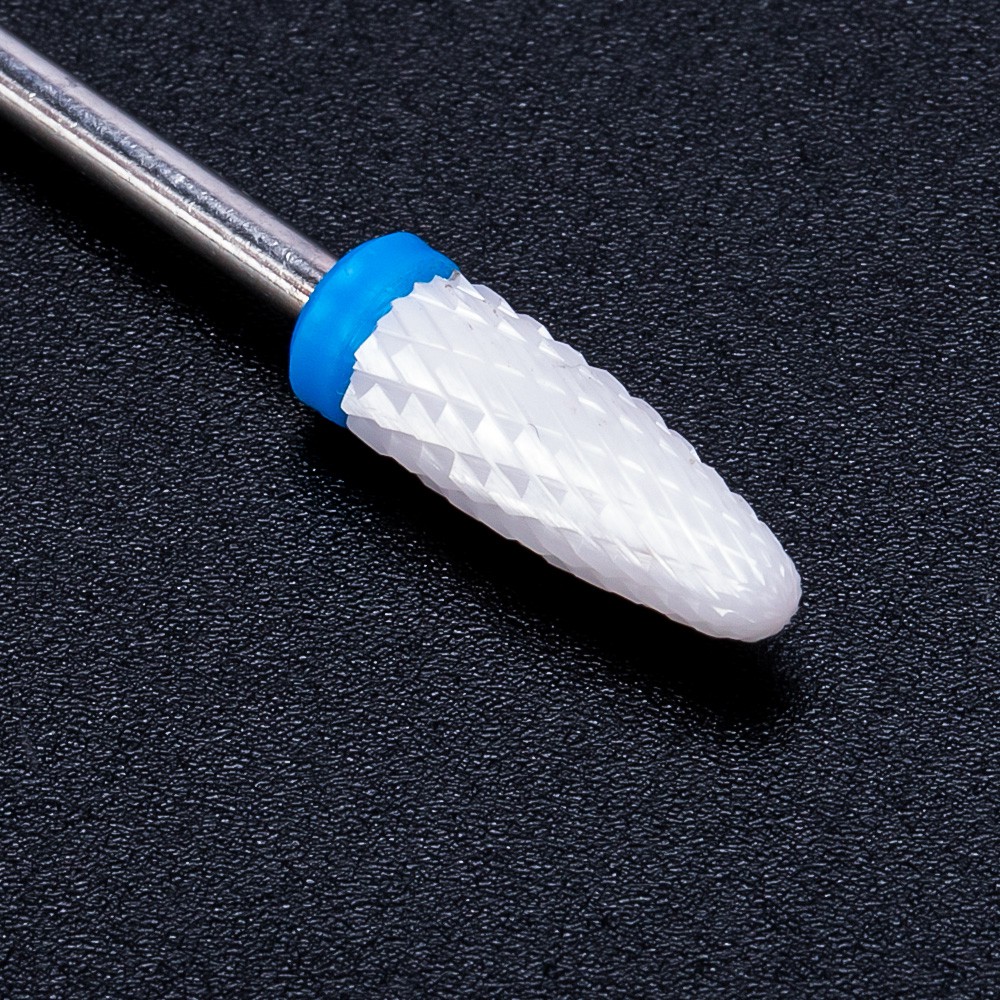 Chất Tẩy Tế Bào Chết Hình Nón Gốm Để Làm SạchMũi Khoan Sứ 2.35mm Chuyên Dụng Cho Máy Mài Móng Chân.