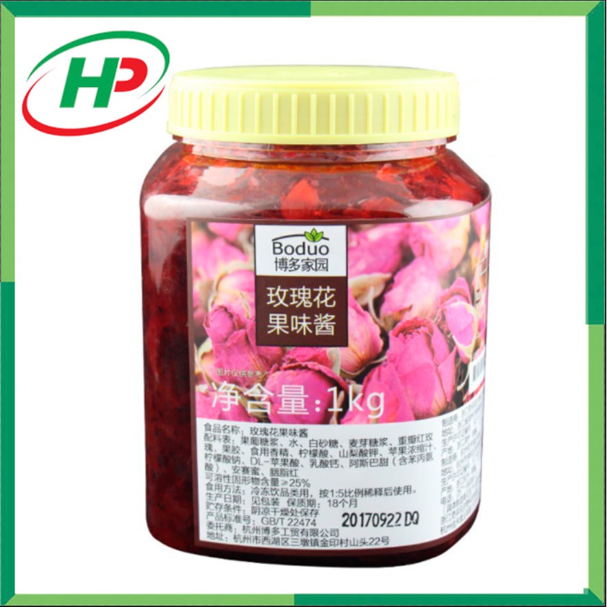 Mứt Hoa Hồng BODUO 1Kg - SP000836