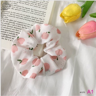Dây Buộc Tóc, Cột Tóc Scrunchies Hoa Quả Dễ Thương