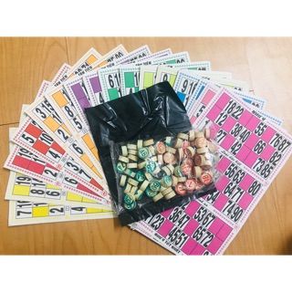 Bộ Lô Tô 90 số (gỗ - giấy)