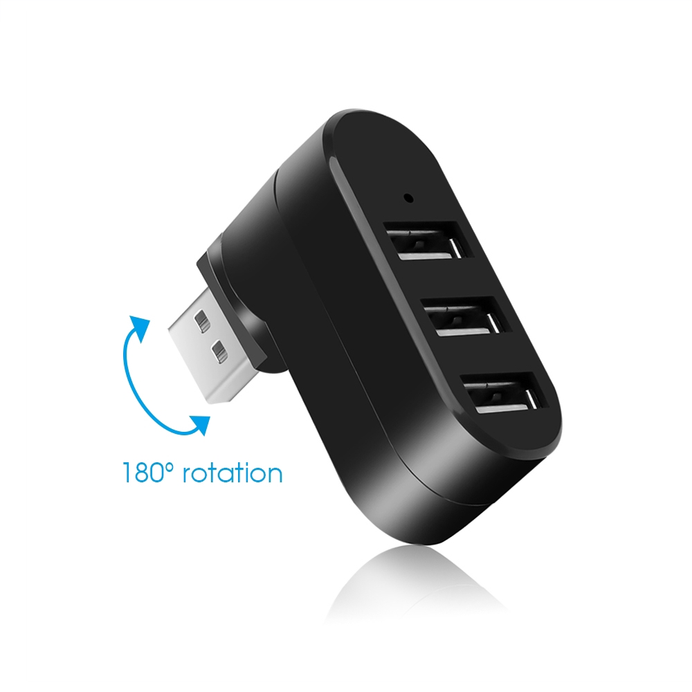 Thiết bị chuyển đổi Hub cho máy tính xách tay PC USB 2.0 3 cổng