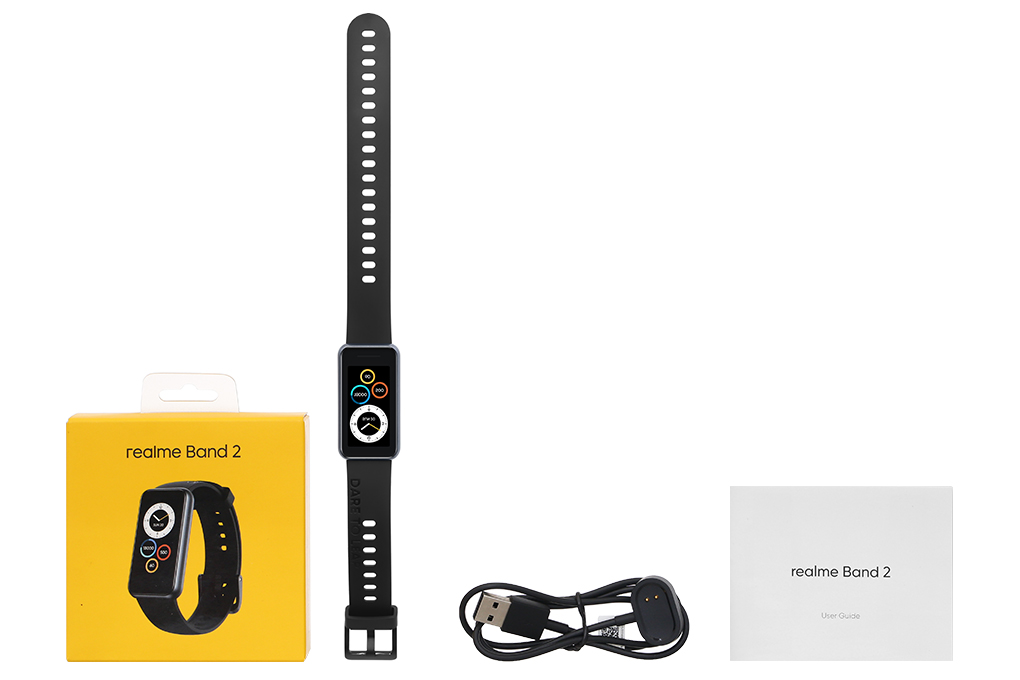 Đồng hồ thông minh realme Band 2 Đen