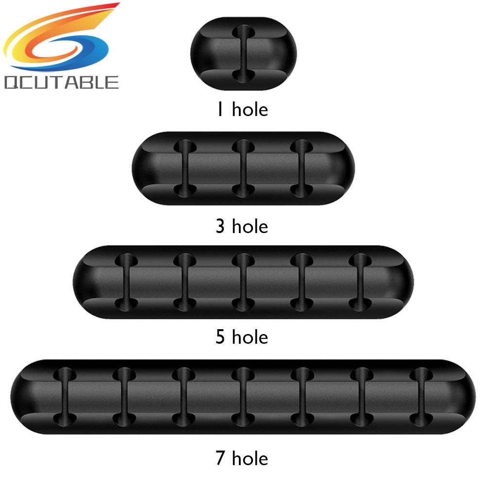 Kẹp silicon cố định dây cáp gọn gàng