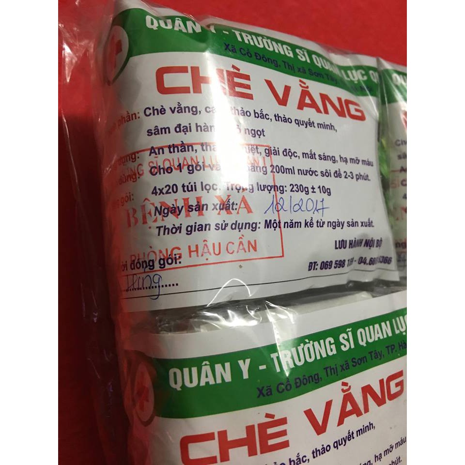 CHÈ VẰNG TÚI LỌC LỤC QUÂN