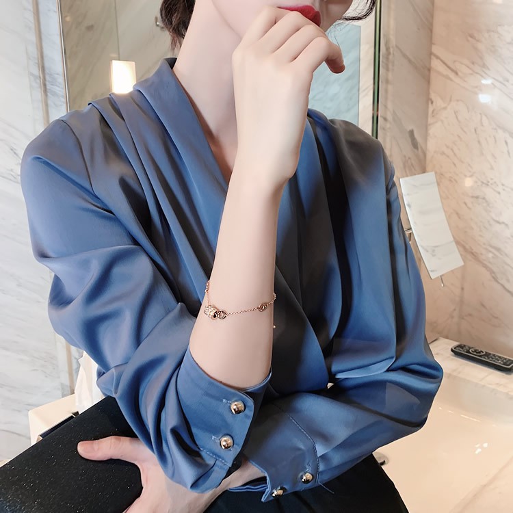 Vòng Tay Thép Titan Khắc Số La Mã Đơn Giản Thời Trang Hàn Quốc Cho Nữ | BigBuy360 - bigbuy360.vn