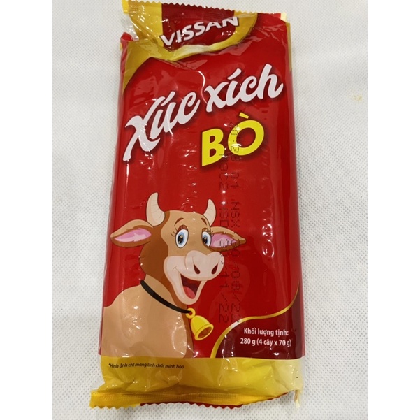 Xúc xích Bò Vissan 280g