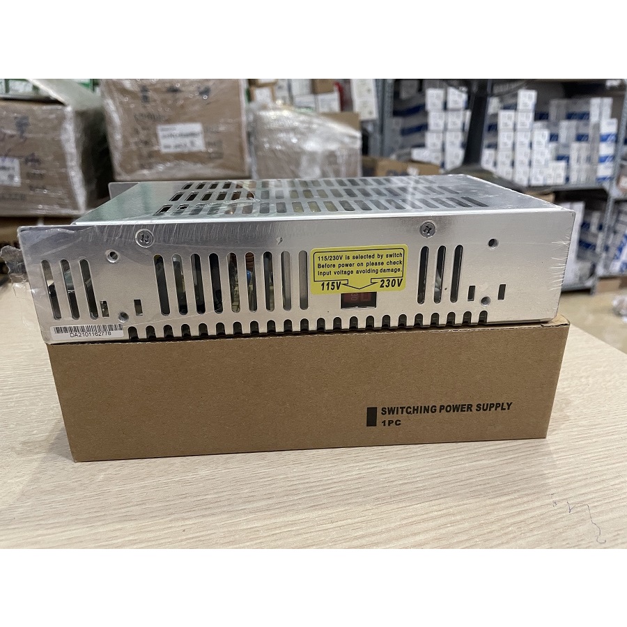 Bộ nguồn 1 chiều 200W 12VDC, 24VDC model: S-201-12, S-201-24