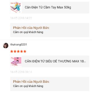 Cân Điện Tử Cầm Tay Max 50kg