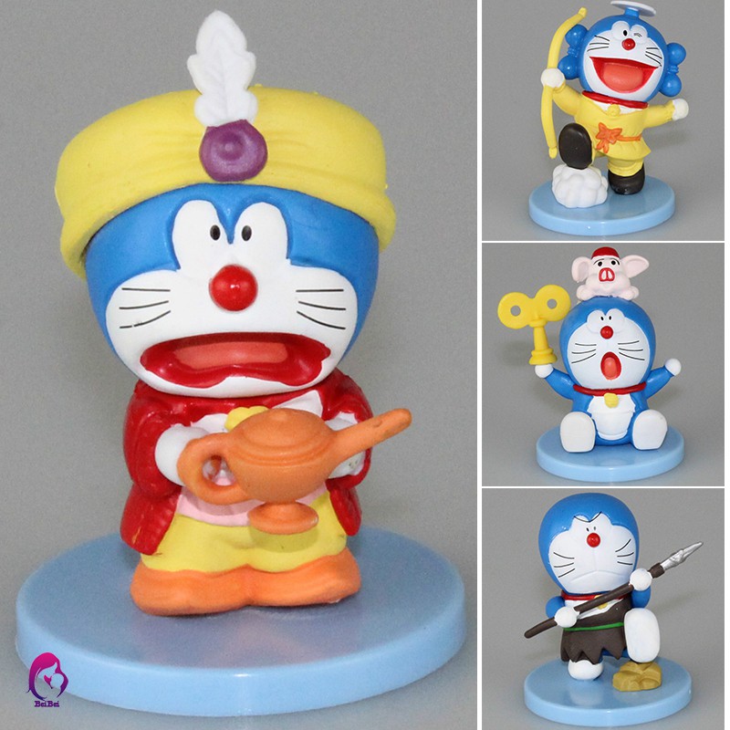 Bộ Sưu Tập Búp Bê Nhân Vật Doraemon (6 Cái)