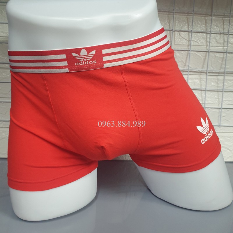 Hộp 3 quần boxer AD.01 chất cotton cạp dệt dạng sịp đùi nhiều màu cho anh em- Ảnh, video shop làm