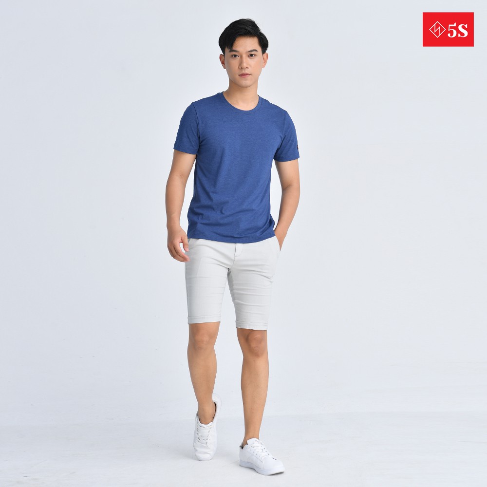 Áo Thun Nam Tay Ngắn 5S Premium (6 màu), Vải Thun Melang Muối Tiêu Cao Cấp, Thấm Hút Mồ Hôi, Co Giãn Tốt (TSO21023-03) | BigBuy360 - bigbuy360.vn