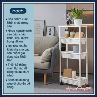 Kệ di động cao cấp Inochi - bánh xe di chuyển tiện lợi