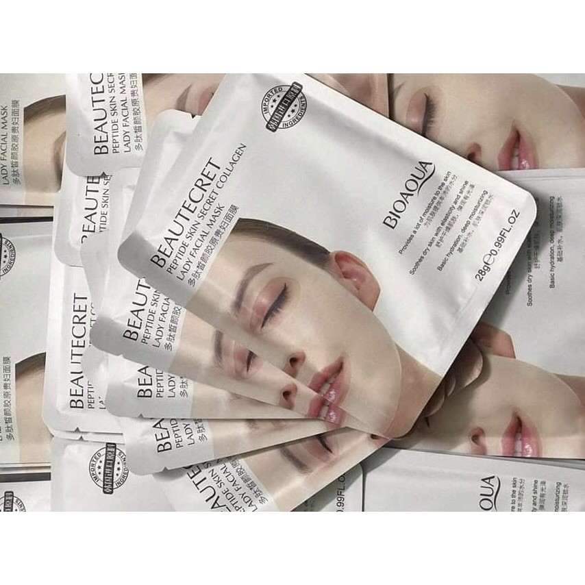 Mặt nạ thạch collagen cấp ẩm dưỡng da căng bóng Mask