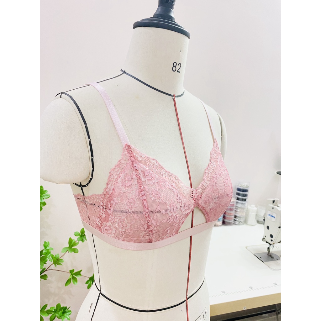 SET PHỤ LIỆU + RẬP ÁO BRALETTE KIỂU