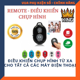 Remote Shutter – Nút Bấm Bluetooth Điều Khiển Từ Xa Chụp Ảnh Tự Động Cho Smartphone, Iphone, Ipad