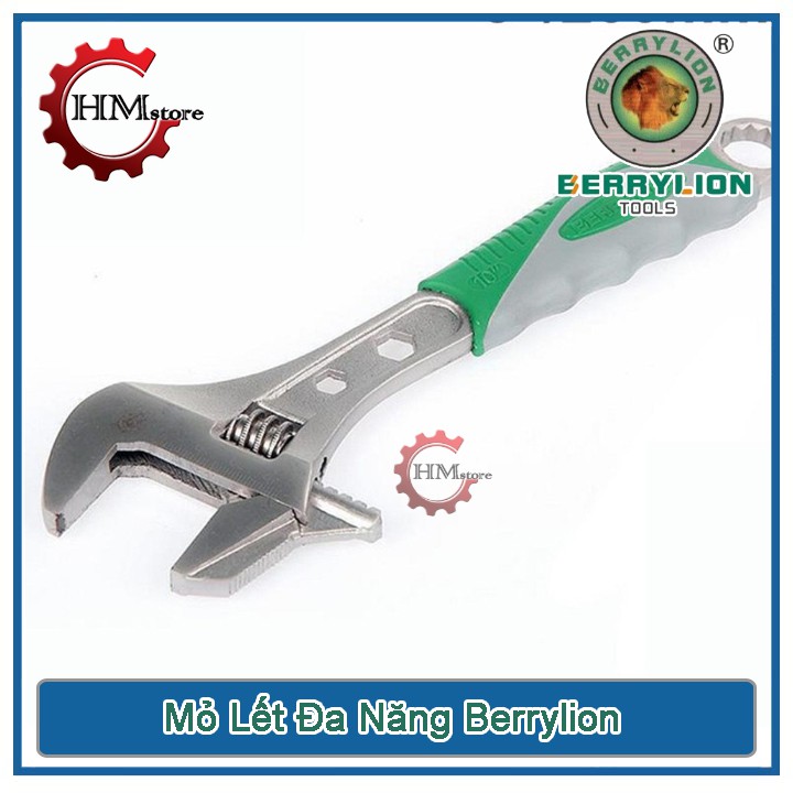 [Freeship Extra] Mỏ Lết Đa Năng Cao Cấp Berrylion Cán Bọc - Mỏ lết xịn