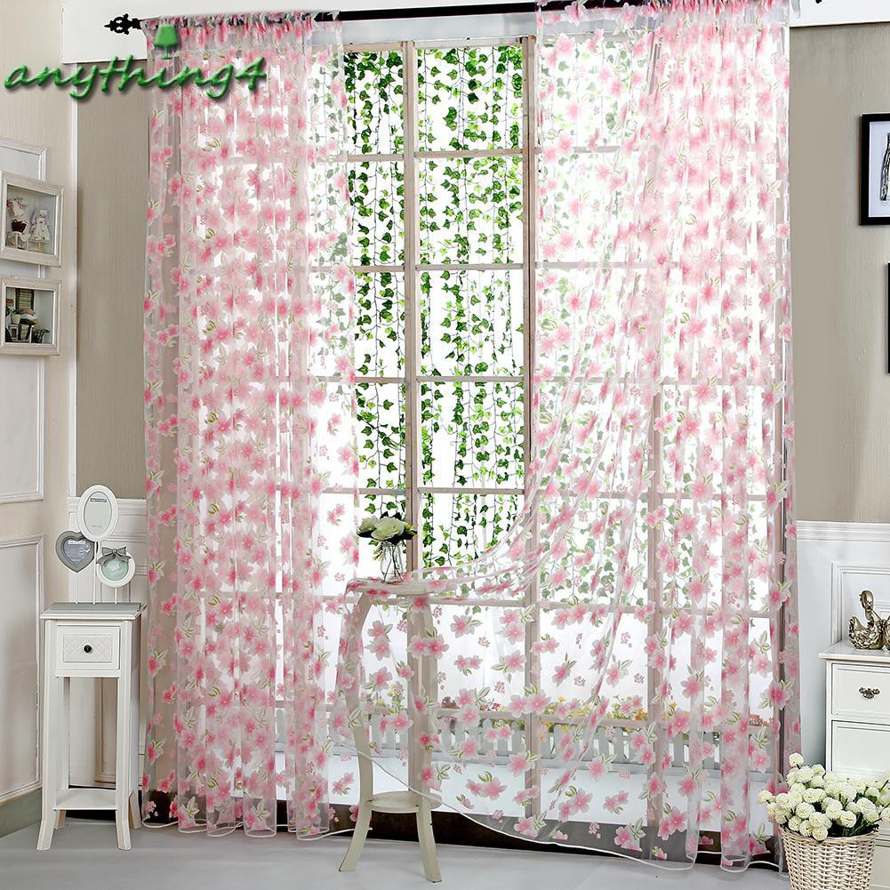 READY√ANY❀Curtain Finished Product Living Room Bedroom Home Door Window Curtain