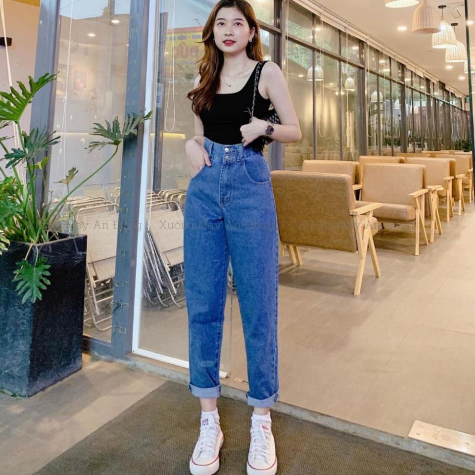 Quần Jean Baggy Ống Suông, rộng nữ hottrend hàn quốc 2021 (BG2N) ❕ 💌 ,