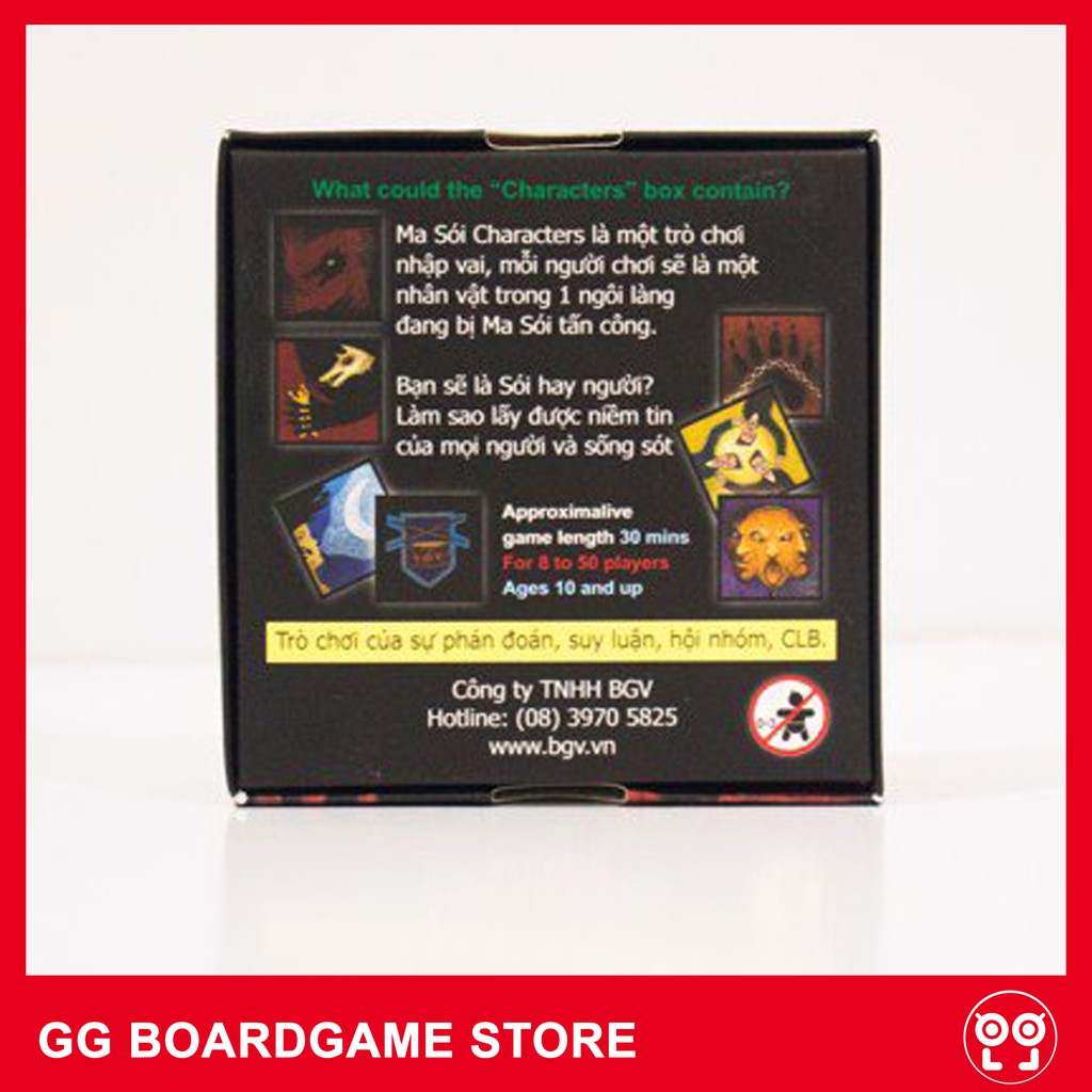 Ma sói việt hóa full nhân vật chất lượng cao