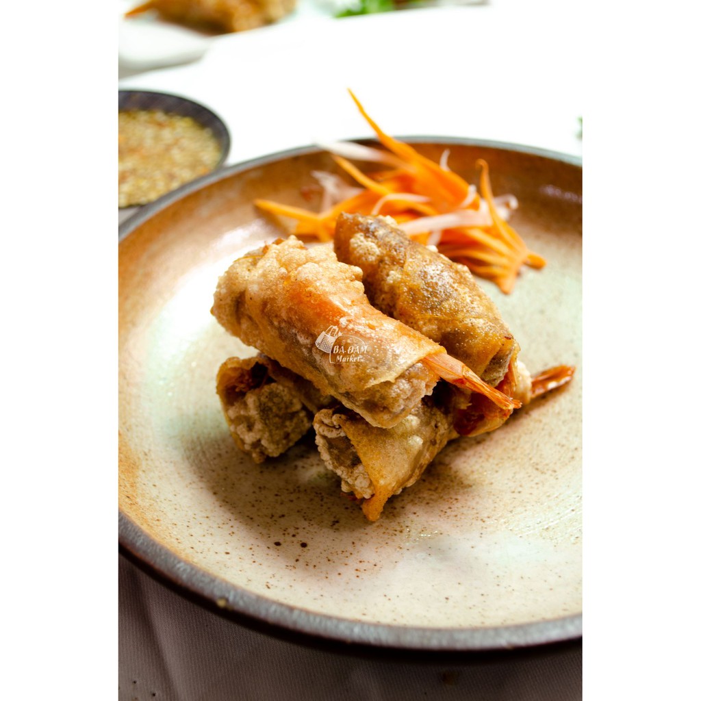 Chả ram tôm đất Bình Định loại đặc biệt (khoảng 24 cuốn ram) 500gr