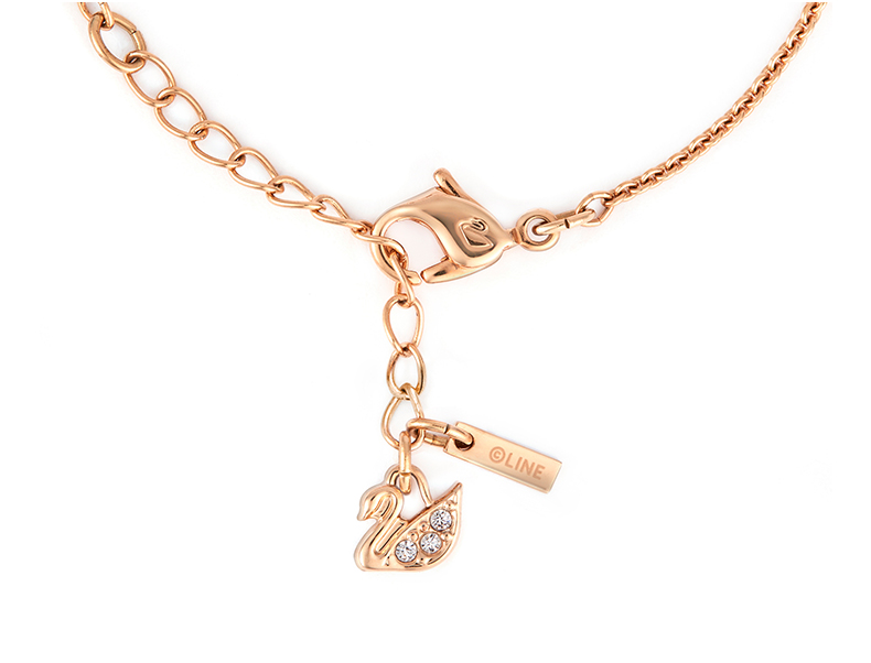 FREE SHIP VòngTay Nữ SwarovskiLine Friends Gấu nâu sôi nổi Dễ thương và Vui tươi Bracelet Crystal FASHION cá tính Trang sức trang sức đeo THỜI TRANG