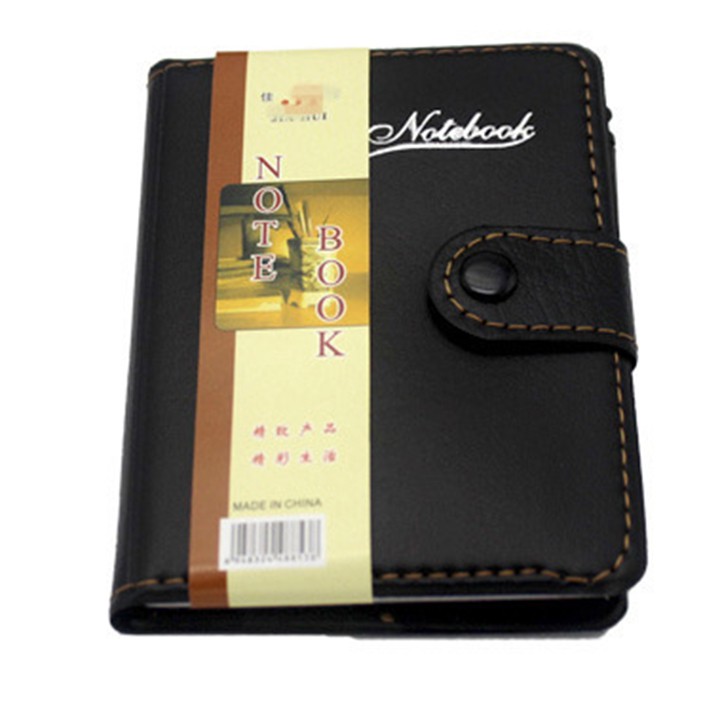 Sổ tay bìa da PU kèm bút ký ghi chép notebook note phong cách cổ điển có khóa bấmyoungcityshop 30.000