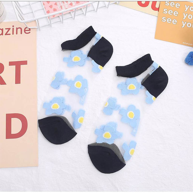 WAFNHA D152 Vớ Mỏng Trong Suốt Thoáng Khí Cho Nữ