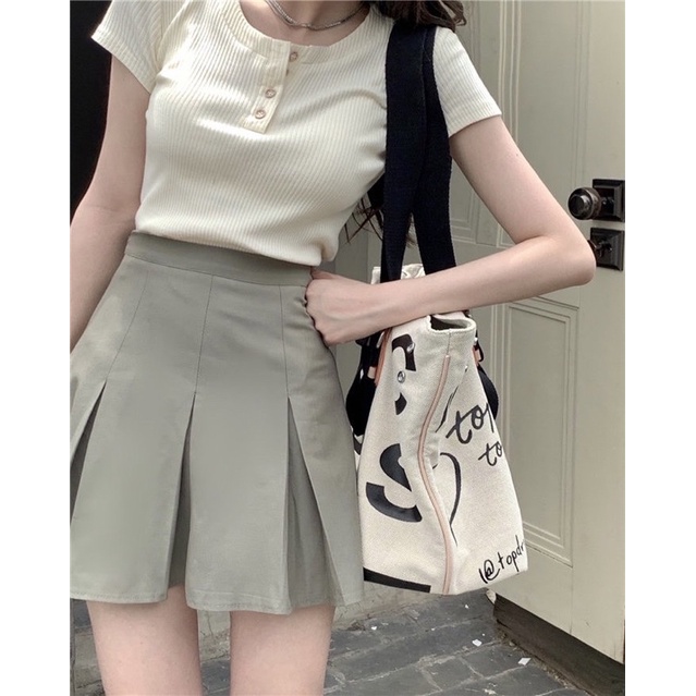 SÉT XLY ÁO BODY TRỤ NÚT