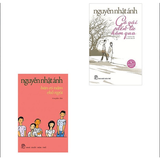 Sách Combo 2 cuốn Cô gái đến từ hôm qua + Bàn có 5 chỗ ngồi tr