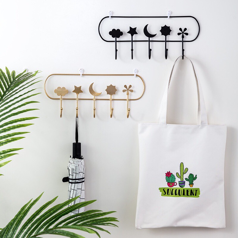 Móc thời tiết full sắt cứng kích thước lớn TẶNG kèm đinh treo decor